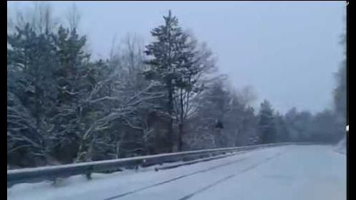 Nevicata copiosissima campitello matese 7 aprile 2015