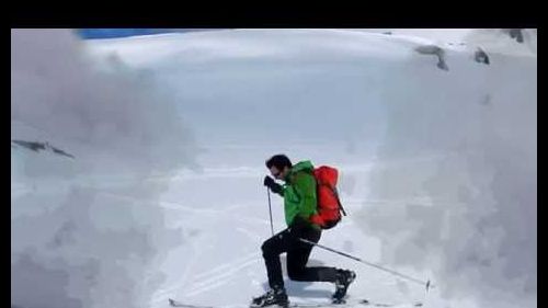 Arp vieille, valgrisenche 6/4/15  telemark