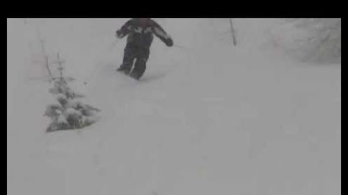 Freeride - federico siracusa. grande sci sulle nevi di arabba. febbraio 2015