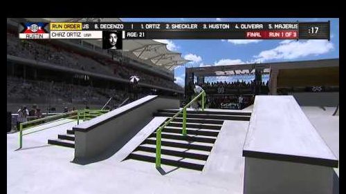 Chaz ortiz wins silver in x games austin men's skateboard street - espn