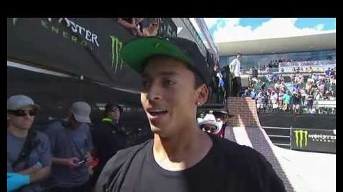 Nyjah huston wins gold in x games austin men's skateboard street - espn