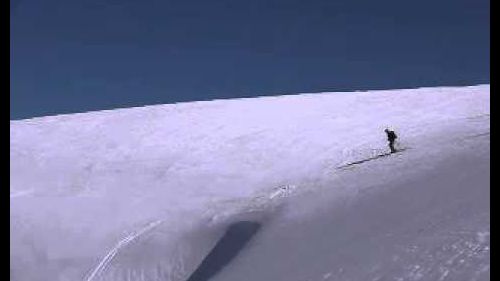 Hcf:  telemark skiing in dargo bowl, victoria australia - bboatman