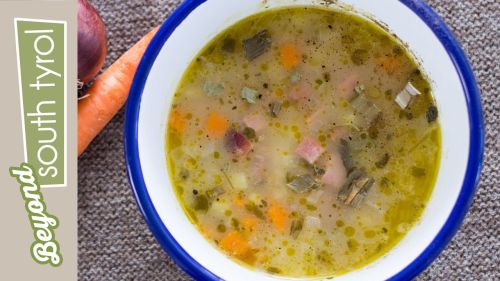 Minestra d'orzo dell'alto adige | perfetta per l'inverno #purtradition