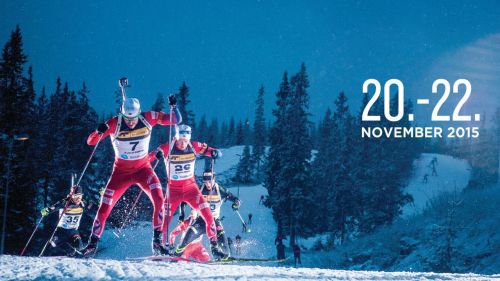 Sesongstart skiskyting: biathlon, 10km sprint men (sjusjoen, 21st of november 2015)