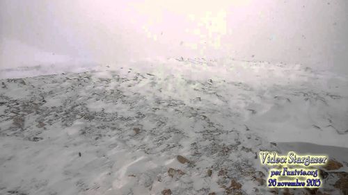 Stazione di arrivo seggiovia capo d'acqua in costruzione a campitello matese parte 2 - 26/11/2015