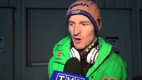 Severin freund after victory in lillehammer