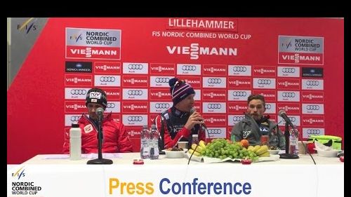 Press conference, lillehammer ind. gundersen 06.12.2015