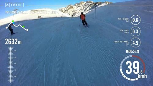 Trace: Skiing - Andres  Neff at Ischgl-Samnaun