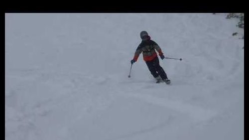 Enjoy telemark skiing