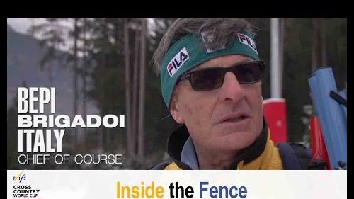 Making alpe cermis nordic - fis cross country - inside the fence