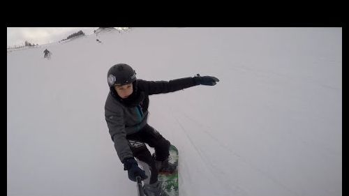 Raj u rzetelskiego- stok chrzanów snowboard (gopro)