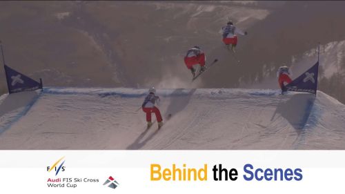 Audi fis ski cross world cup | bts - team work