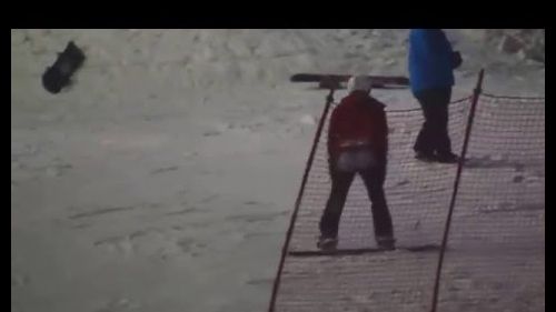 Snow centre snowboard lesson 2