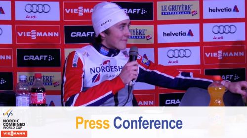 Press conference, oslo, ind. gundersen 06.02.2016