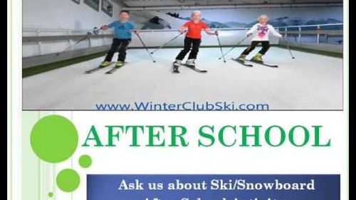 Winter club ski and snowboard after school and summer camp