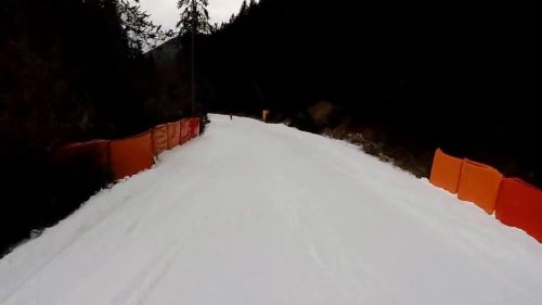 Telemark skiing in ko?tschach