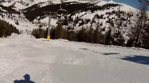 Arabba-campolongo: la pista rutort il 19 marzo 2016