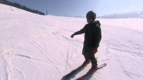 Saint gervais speed skiing