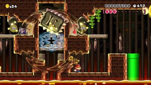 Bowser's baneful biathlon by kev - super mario maker - no commentary