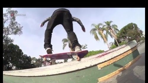 X games trick tips -- david reyes fakie 5-0