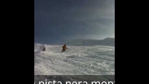 Discesa monte neve - livigno 2010