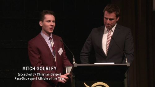 2016 australian ski snowboard awards para athlete