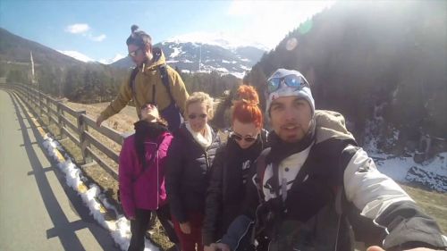 Dh / section de la piste les diables / bike park les 2 alpes. 2015