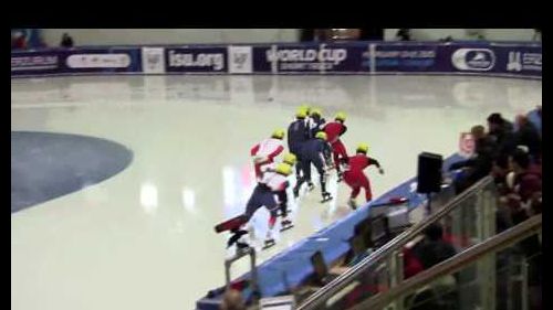 Short track speed skating- world cup #6 erzurum, turkey- 1500m a final