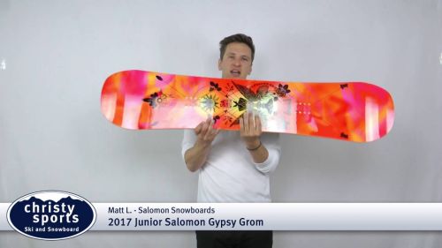 2017 salomon jr gypsy grom - girl's snowboard review