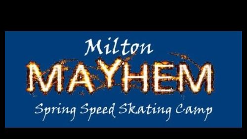Milton mayhem speed skating camp