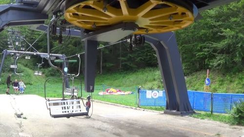 Risalita integrale cabinovia 2S Leitner