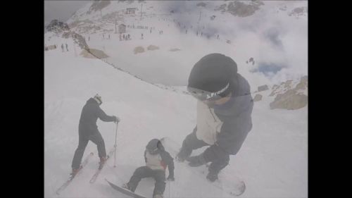 Primer dia de snowboard