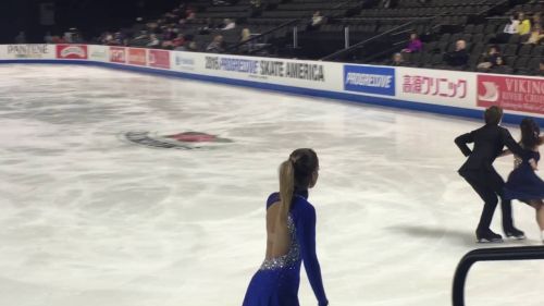 Ilinykh elena / zhiganshin ruslan (rus) - skate america 2016 - short dance practice