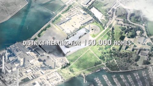 Copenhill by b&w vÃ¸lund: copenhagen's waste-fired power plant and ski slope is under construction