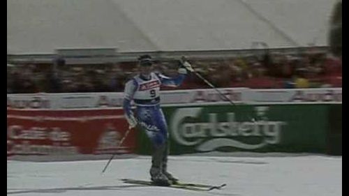 Alberto tomba - ultima vittoria crans montana 1998