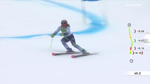 Due italiane in testa a soldeu, federica brignone tallona marta bassino! il video