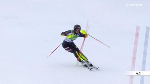 Anna swenn larsson, il video del suo slalom a soldeu