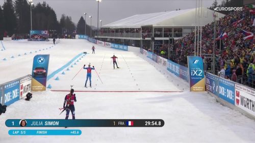 Vittozzi, che spettacolo! argento in rimonta nell'inseguimento, rivivi la gara