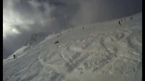 2009-12- snowboarding  with Hugo