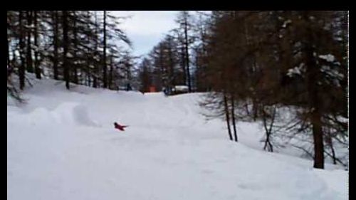 Salto snowboard