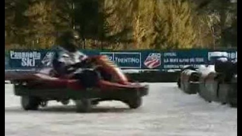 Ice Racing Kart - Girovagando in Trentino.flv