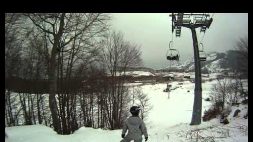 Campitello matese snowrock e ivan freeride jump