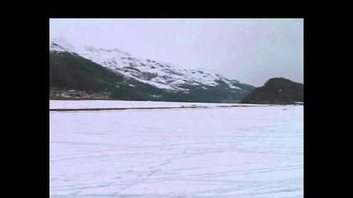 Axel, Kite Skiing in St  Moritz