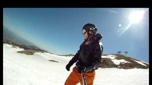 Campy..ultima neve di primavera!!!by snowrock!!! test go-pro x-schot