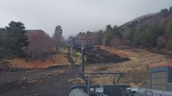 Etna Nord seggiovia 1805 m.