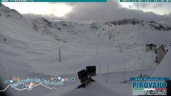 Vista sulla valle del Braulio dal passo Stelvio