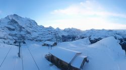 Klein Scheidegg stazione 2061 m verso la parete nord Eiger