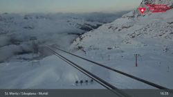 Corvatsch stazione intermedia 2702 m.