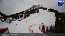 Webcam Da Passo Furcia verso il Piz da Peres 1759 m.