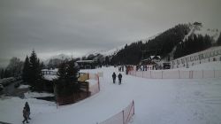 Piazzale piste Bielmonte 1500 m.